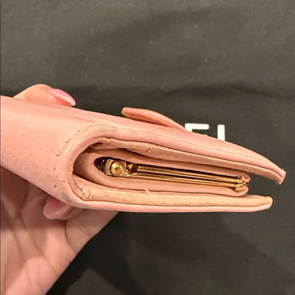 Chanel Blush Pink Leather Wallet - Picture 10 of 13